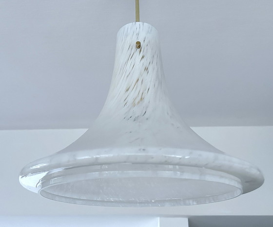 Image 1 of Vintage Limburgse Glazen Hanglamp