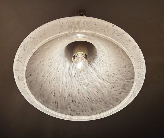 Image 1 of Vintage Limburgse Glazen Hanglamp