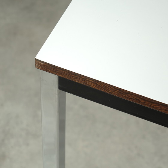 Image 1 of Modernistische Industriële Tafel of Bureau, Jaren 70