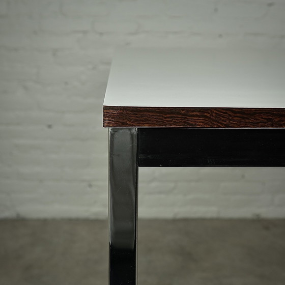 Image 1 of Modernistische Industriële Tafel of Bureau, Jaren 70