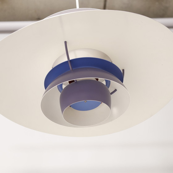 Image 1 of PH5 violette hanglamp POUL HENNINGSEN Aluminium DK