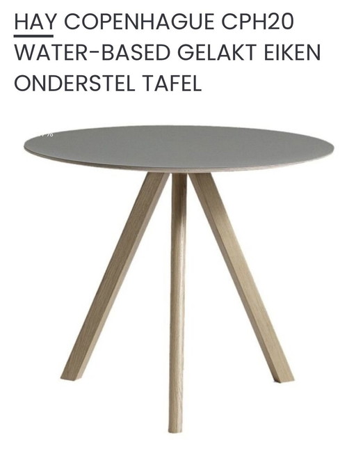 Hay Cph-Tafel 60 Cm. Rond,Van R.En E.Bouroullec.