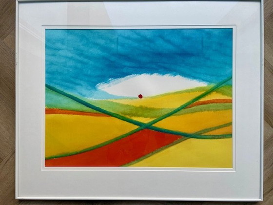 Image 1 of 'Horizon' Schilderij - Looij (1987)