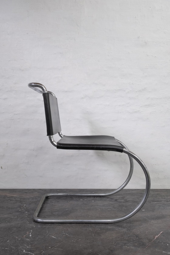 Image 1 of 6x MR10 Chairs by Ludwig Mies van der Rohe Decoene Knoll