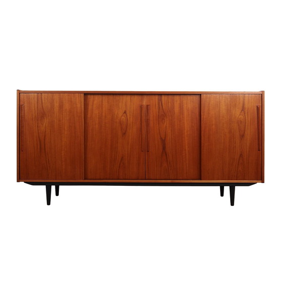 Image 1 of Teakhouten dressoir, Deens ontwerp, 1970S, Productie: Denemarken