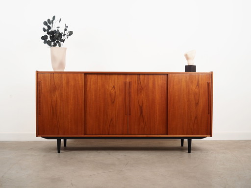 Teakhouten dressoir, Deens ontwerp, 1970S, Productie: Denemarken