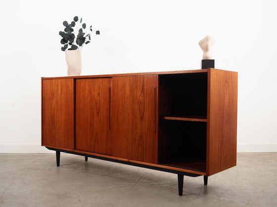 Image 1 of Teakhouten dressoir, Deens ontwerp, 1970S, Productie: Denemarken