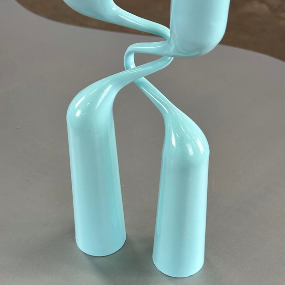 Image 1 of Menu kandelaar set in turquoise van Mikaela Dörfel