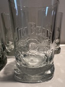 Jim Beam Whiskey Glazen Vintage 