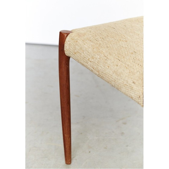 Image 1 of Set van 4 vintage No. 78 teakhouten eetkamerstoelen door Niels Otto Møller voor J.L. Møllers