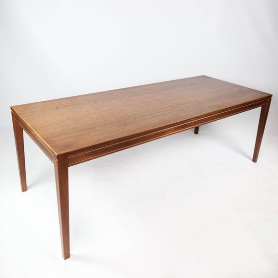Image 1 of Vintage teakhouten salontafel, Denemarken 1960