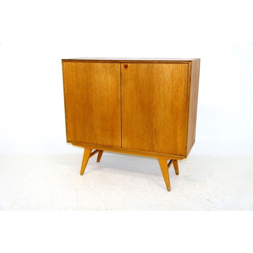 Vintage kast van teak en beuken, Zweden 1950