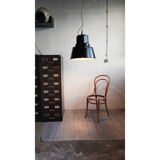 Grote industriële hanglamp Space Age van Mesko - jaren 1960