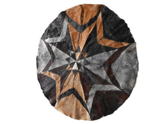Image 1 of Vintage goat skin rug
