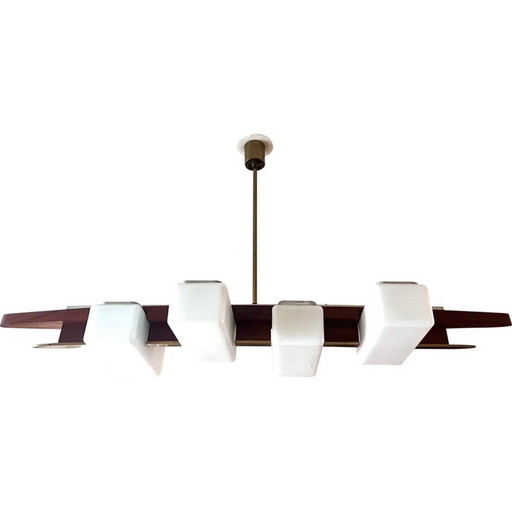 Vintage hanglamp van Lunel, 1950