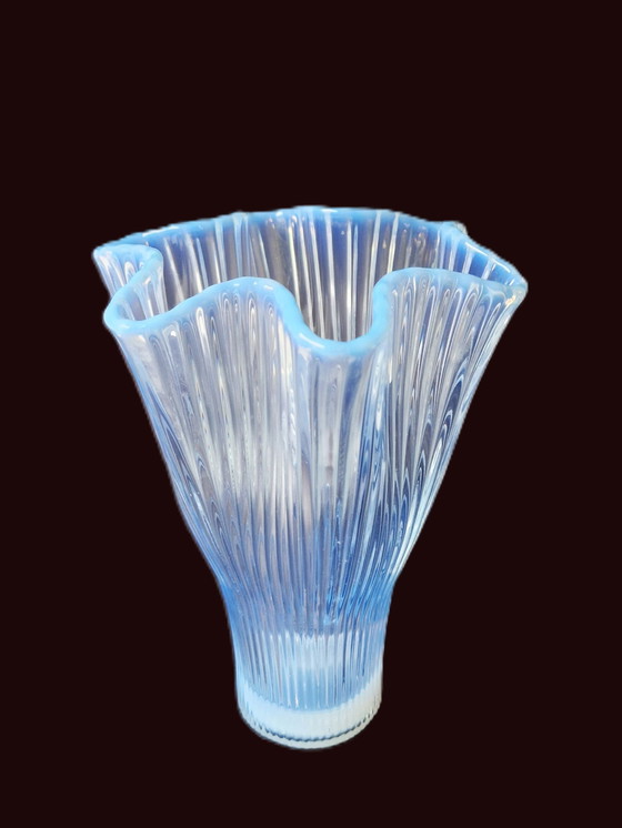 Image 1 of Gullaskruf - "Räffla" Vase By Arthur Percy