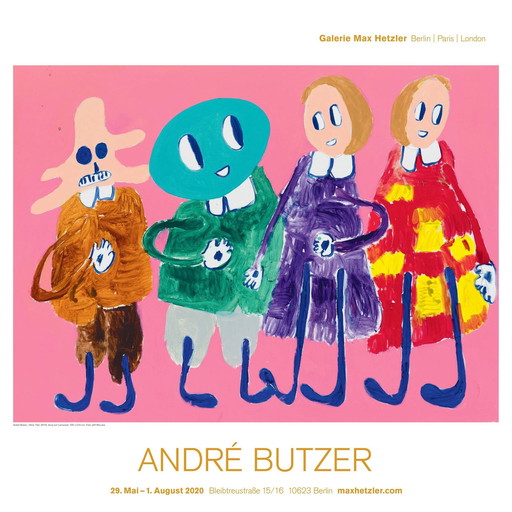 André Butzer Poster Tentoonstelling