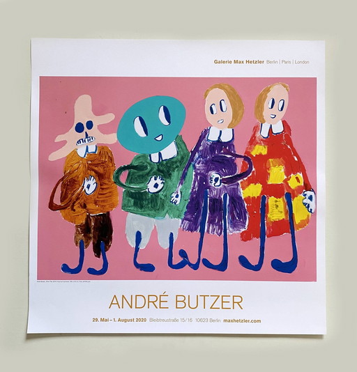 André Butzer Poster Tentoonstelling