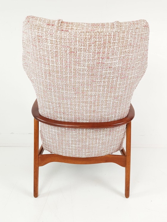 Image 1 of Vintage Bovenkamp Fauteuil Nieuw Gestoffeerd