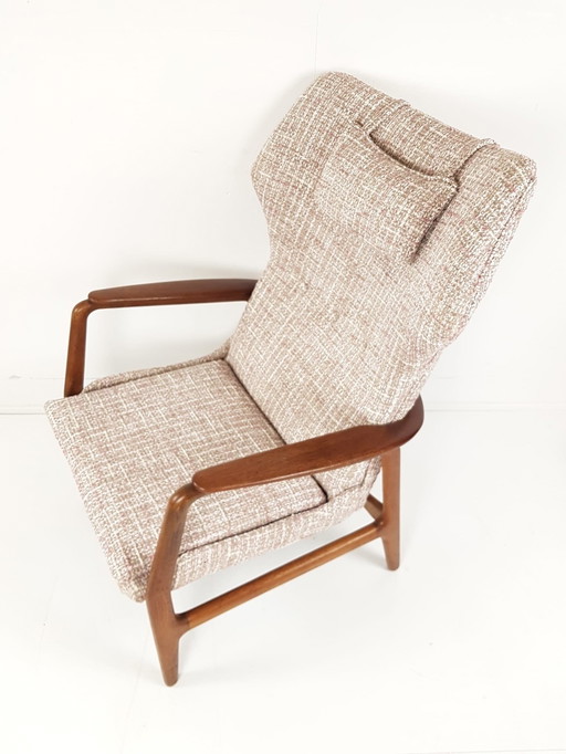 Vintage Bovenkamp Fauteuil Nieuw Gestoffeerd