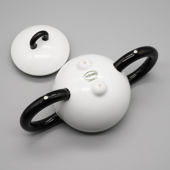 Image 1 of Matteo Thun Memphis Design Era Poppy porseleinen dekseldoos Twin-Set Arzberg Fantasia