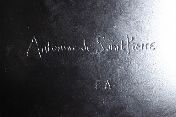 Image 1 of Antonine De Saint Pierre. Sculptuur "Monsieur Jouve". Hedendaags.