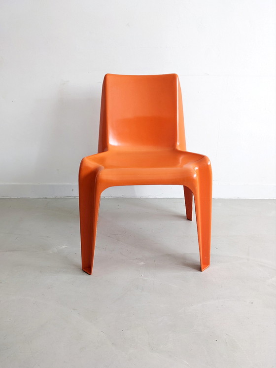 Image 1 of 4x Helmut Bätzner voor Bofinger 'BA 1171' stoelen uit 1960