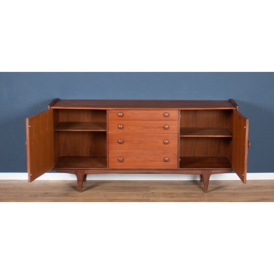 Image 1 of Vintage afromosia en teak dressoir van A.Younger