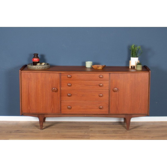 Image 1 of Vintage afromosia en teak dressoir van A.Younger