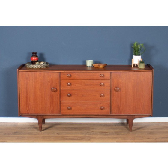 Image 1 of Vintage afromosia en teak dressoir van A.Younger