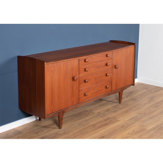 Image 1 of Vintage afromosia en teak dressoir van A.Younger