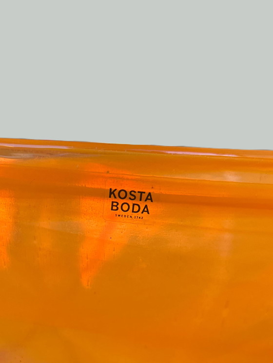 Image 1 of Kosta Boda Contrast Schaal