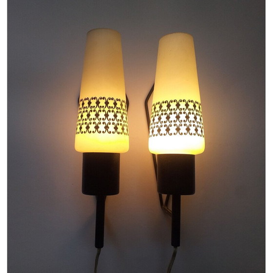 Image 1 of Paar vintage wandlampen 1960