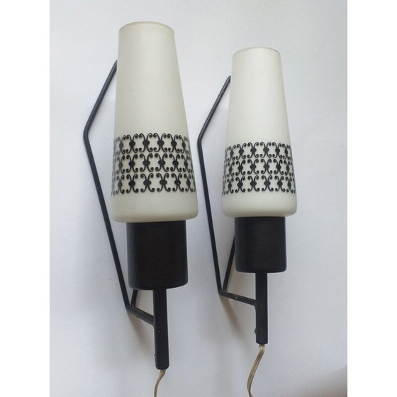 Image 1 of Paar vintage wandlampen 1960