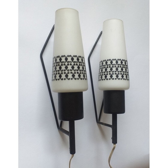 Image 1 of Paar vintage wandlampen 1960