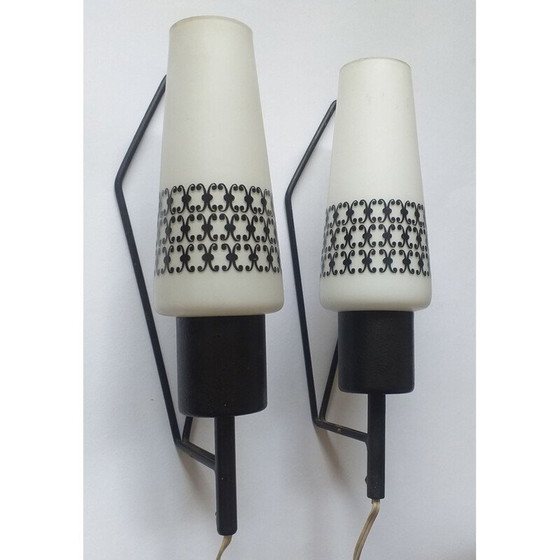 Image 1 of Paar vintage wandlampen 1960