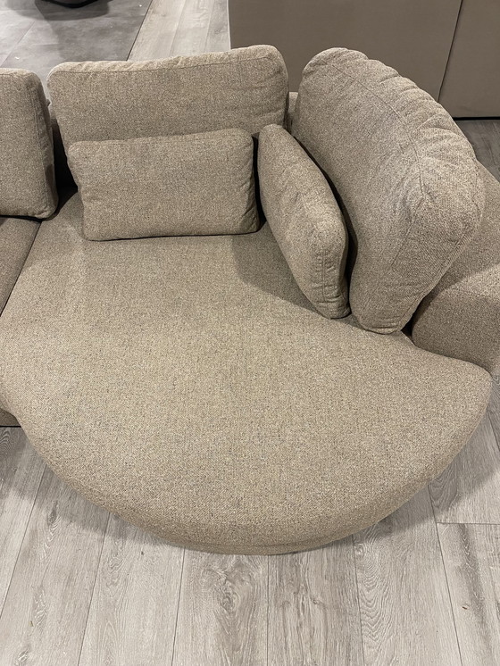 Image 1 of Beige Melé Lounge Bank