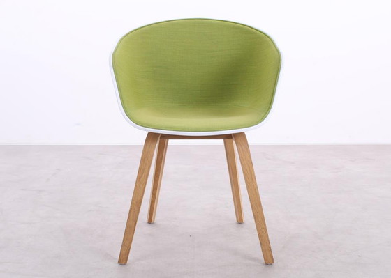 Image 1 of 4x HAY AAC 23 About A Chair groen/wit