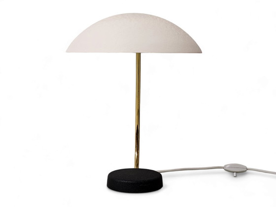 Image 1 of Tafellamp Zwart Wit Cosack Mid Century