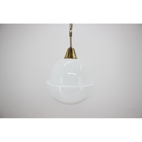 Image 1 of Vintage messing hanglamp, Tsjecho-Slowakije 1960