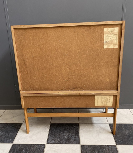 Image 1 of Jitona Highboard In Glanzend Hout 1970S