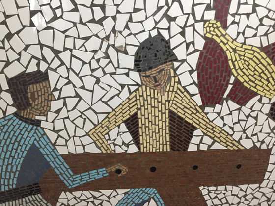 Image 1 of 2 mozaïek werken Haagsche school