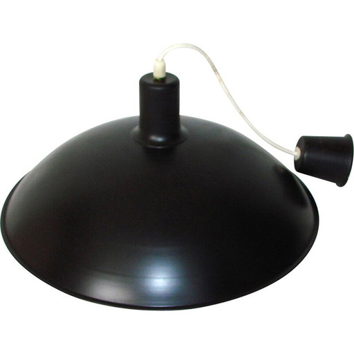 Vintage Loft metalen hanglamp, 1960