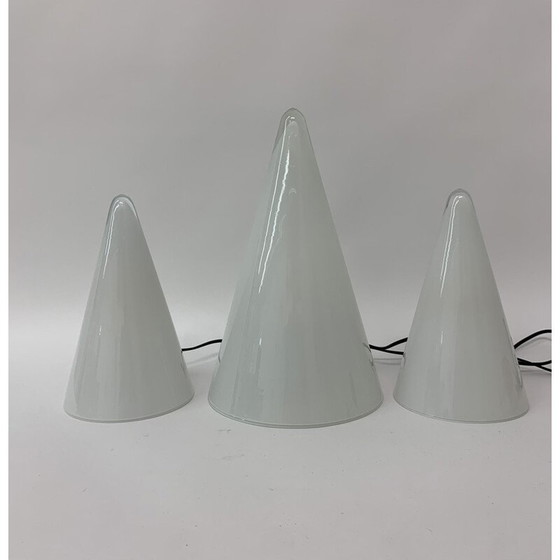 Image 1 of Set van 3 vintage tipi tafellampen voor SCE, jaren 1970