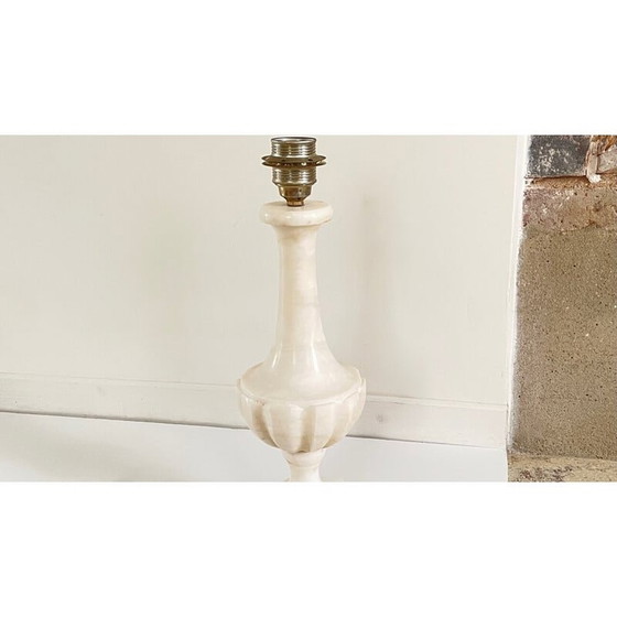 Image 1 of Vintage lamp in albast steen