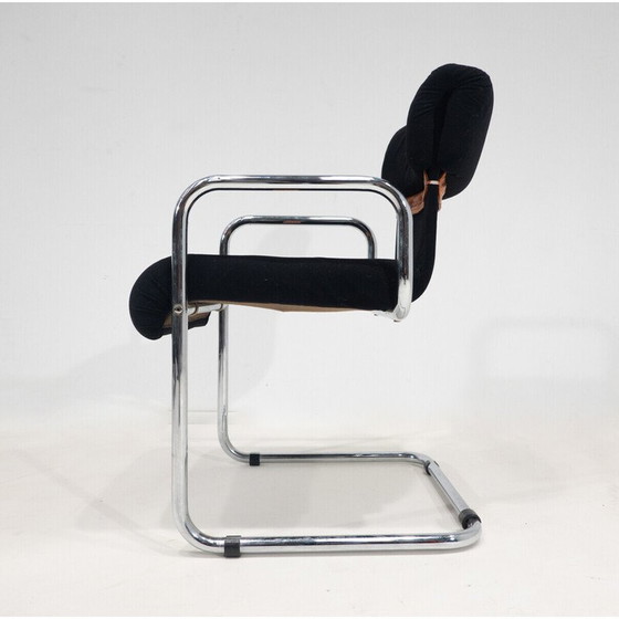 Image 1 of Set van 4 mid-century fauteuils van Guido Faleschini, Italië 1970