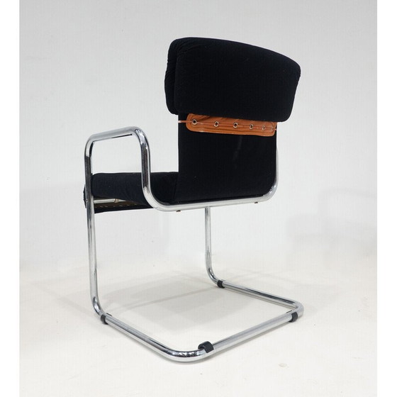 Image 1 of Set van 4 mid-century fauteuils van Guido Faleschini, Italië 1970