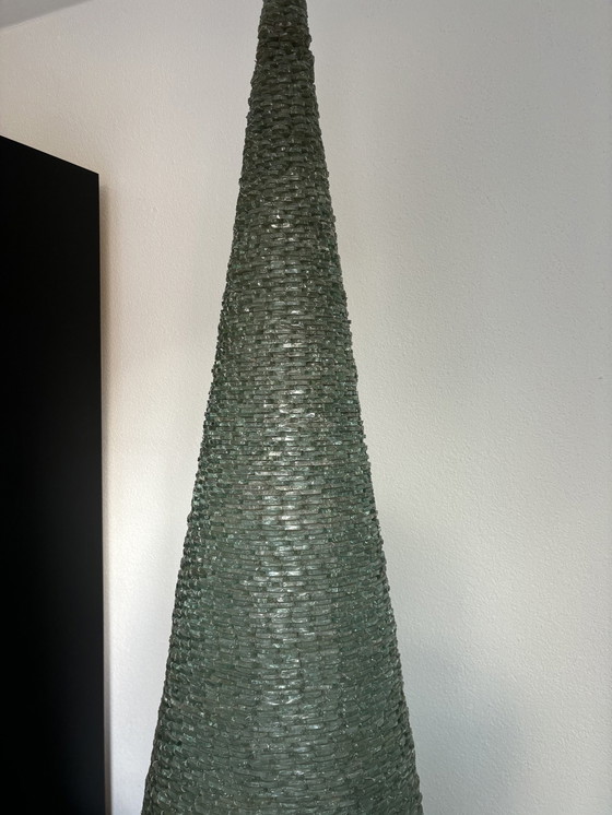 Image 1 of Vintage Glazen Lamp