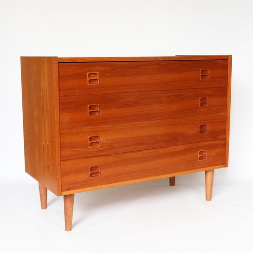 Vintage Deens Design Ladekast Teak