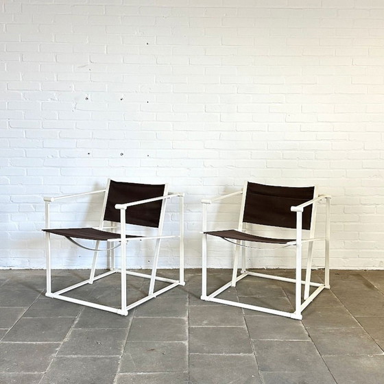 Image 1 of Set van Twee FM60 Stoelen – Radboud van Beekum voor Pastoe